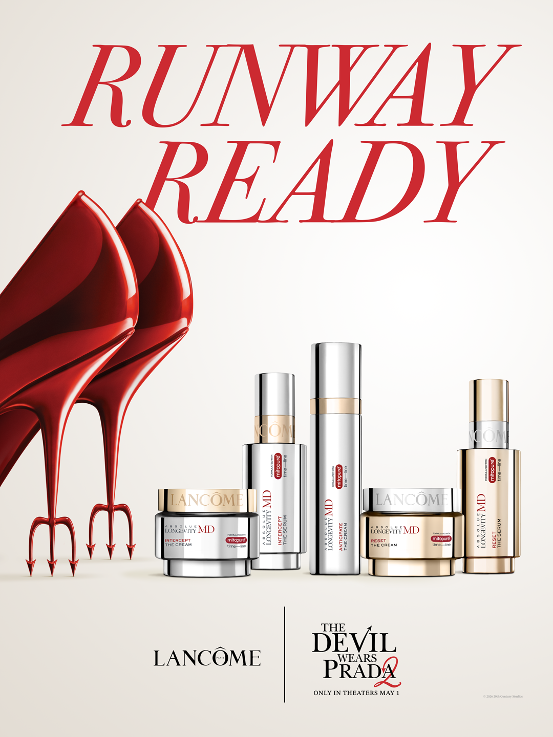 Lancôme Brings Longevity Skincare Innovation to "The Devil Wears Prada 2"